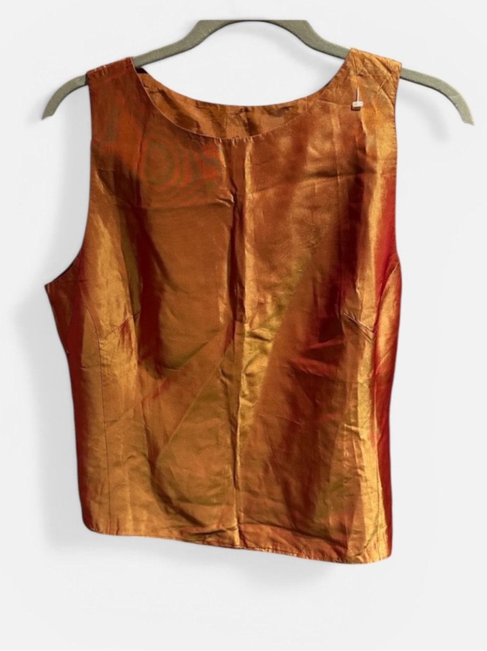 Country Road vintage copper shimmer top